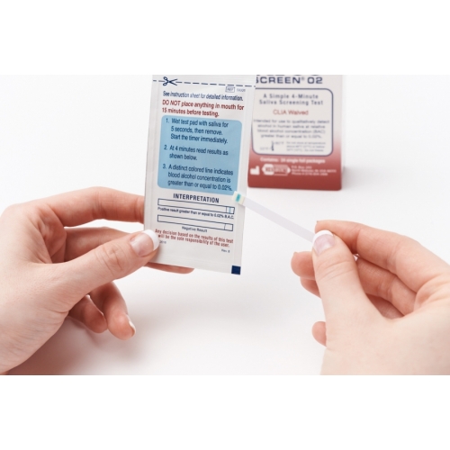 Alco-Screen 02 Saliva Alcohol Screening Device (Box of 24) - Photo 2